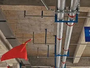 岑巩管廊支架的安装方法
