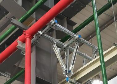 岑巩该抗震支架的整体式支吊架结构协调性好